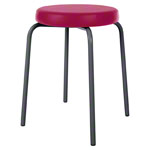 Gymnastics stool standard with comfort cushion,  38 cm, frame color anthracite