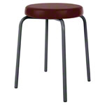 Gymnastics stool standard with comfort cushion,  38 cm, frame color anthracite