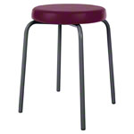 Gymnastics stool standard with comfort cushion,  38 cm, frame color anthracite