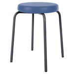 Gymnastics stool standard with comfort cushion,  38 cm, frame color anthracite