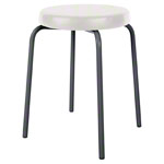 Gymnastics stool standard with comfort cushion,  38 cm, frame color anthracite