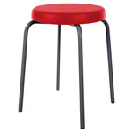 Gymnastics stool standard with comfort cushion,  38 cm, frame color anthracite