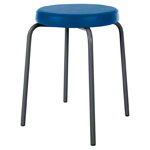 Gymnastics stool standard with comfort cushion,  38 cm, frame color anthracite