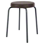 Gymnastics stool standard with comfort cushion,  38 cm, frame color anthracite