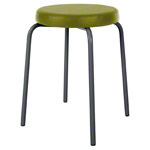 Gymnastics stool standard with comfort cushion,  38 cm, frame color anthracite