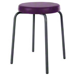 Gymnastics stool standard with comfort cushion,  38 cm, frame color anthracite