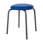 Gymnastics stool standard with cushion, � 36 cm, frame color anthrazite