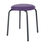 Gymnastics stool standard with cushion, � 36 cm, frame color anthrazite