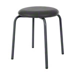 Gymnastics stool standard with cushion, � 36 cm, frame color anthrazite