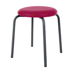 Gymnastics stool standard with cushion, � 36 cm, frame color anthrazite