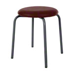 Gymnastics stool standard with cushion, � 36 cm, frame color anthrazite