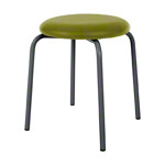 Gymnastics stool standard with cushion, � 36 cm, frame color anthrazite