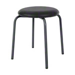 Gymnastics stool standard with cushion, � 36 cm, frame color anthrazite