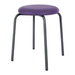 Gymnastics stool standard with cushion, � 36 cm, frame color anthrazite
