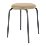 Gymnastics stool standard with cushion, � 36 cm, frame color anthrazite