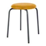 Gymnastics stool standard with cushion, � 36 cm, frame color anthrazite