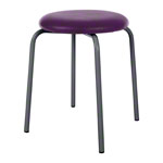 Gymnastics stool standard with cushion, � 36 cm, frame color anthrazite