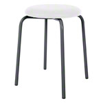 Gymnastics stool standard with cushion, � 36 cm, frame color anthrazite
