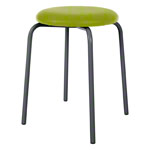 Gymnastics stool standard with cushion, � 36 cm, frame color anthrazite