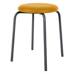 Gymnastics stool standard with cushion, � 36 cm, frame color anthrazite