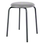 Gymnastics stool standard with cushion, � 36 cm, frame color anthrazite