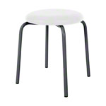 Gymnastics stool standard with cushion,  38 cm, frame color anthrazite