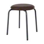 Gymnastics stool standard with cushion,  38 cm, frame color anthrazite