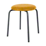 Gymnastics stool standard with cushion,  38 cm, frame color anthrazite