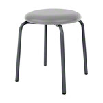 Gymnastics stool standard with cushion,  38 cm, frame color anthrazite