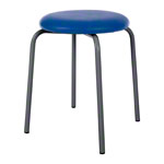 Gymnastics stool standard with cushion,  38 cm, frame color anthrazite