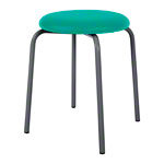 Gymnastics stool standard with cushion,  38 cm, frame color anthrazite