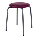 Gymnastics stool standard with cushion,  38 cm, frame color anthrazite
