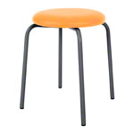 Gymnastics stool standard with cushion,  38 cm, frame color anthrazite