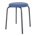 Gymnastics stool standard with cushion,  38 cm, frame color anthrazite