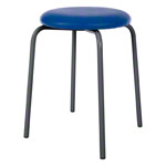 Gymnastics stool standard with cushion,  38 cm, frame color anthrazite