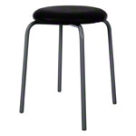 Gymnastics stool standard with cushion,  38 cm, frame color anthrazite