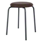Gymnastics stool standard with cushion,  38 cm, frame color anthrazite