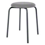 Gymnastics stool standard with cushion,  38 cm, frame color anthrazite