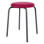 Gymnastics stool standard with cushion,  38 cm, frame color anthrazite
