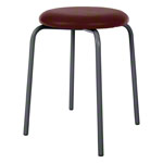 Gymnastics stool standard with cushion,  38 cm, frame color anthrazite