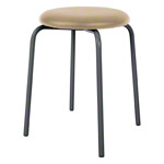 Gymnastics stool standard with cushion,  38 cm, frame color anthrazite