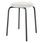 Gymnastics stool standard with cushion,  38 cm, frame color anthrazite