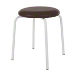 Gymnastics stool standard with cushion, 38 cm, frame color white