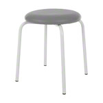 Gymnastics stool standard with cushion, 38 cm, frame color white