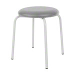 Gymnastics stool standard with cushion, 38 cm, frame color white