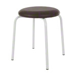 Gymnastics stool standard with cushion, 38 cm, frame color white