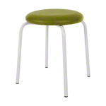 Gymnastics stool standard with cushion, 38 cm, frame color white