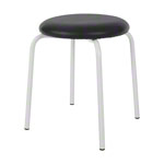 Gymnastics stool standard with cushion, 38 cm, frame color white