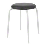 Gymnastics stool standard with cushion, 38 cm, frame color white