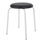 Gymnastics stool standard with cushion, 38 cm, frame color white